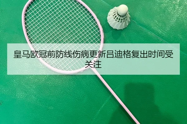 皇马欧冠前防线伤病更新吕迪格复出时间受关注 - XINGCAISPORTS